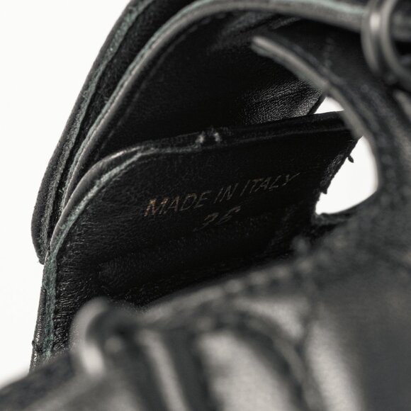 Prada Black Quilted Lamb Leather Sandals - Picture 12 of 12